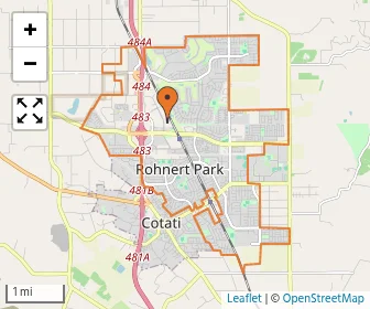 Area schools map